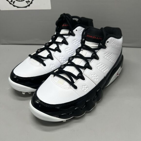 NIKE AIR JORDAN 9 GOLF White Black True Red FJ5934-100 Men Sz 6.5 Women Sz 8 NEW main image 6